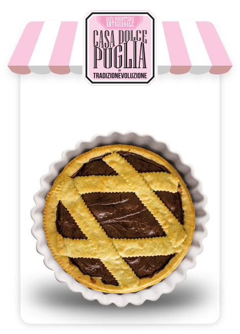 Crostata artigianale della Nonna al Cioccolato - 500 g