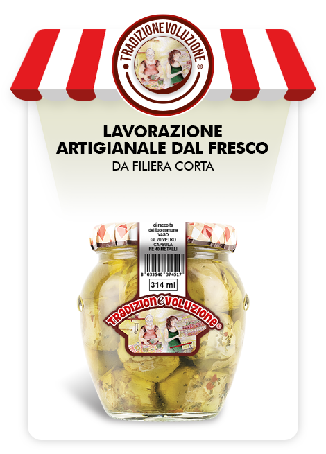 Carciofi Interi della Nonna - Formato 314 mL