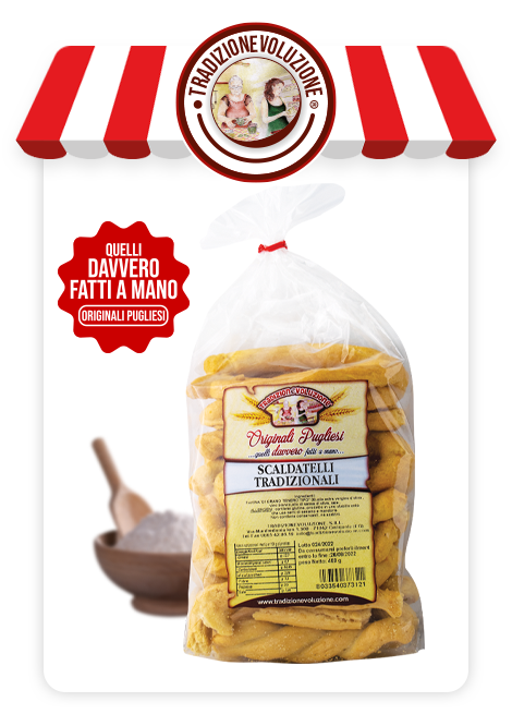 Taralli Scaldatelli Tradizionali - 400 g