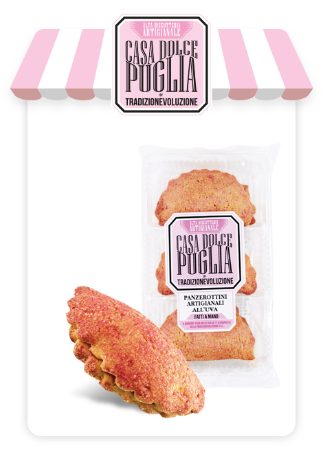 Panzerottini artigianali all'uva - 200 g